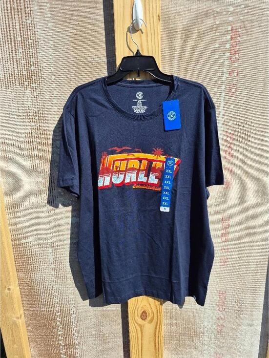 Hurley Other - Hurley 100% Cotton XXL 2XL Mens Blue Surf Tshirt New w/ Tags